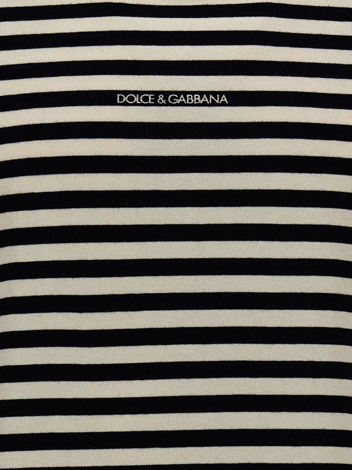 Striped T-Shirt White/Black