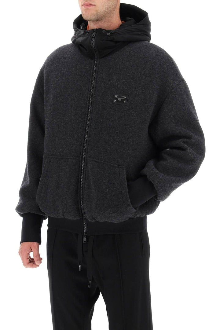 Hooded Bomber Jacket - Dolce & Gabbana - Men