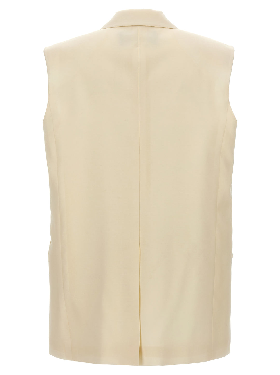 Oversized Vest Gilet White