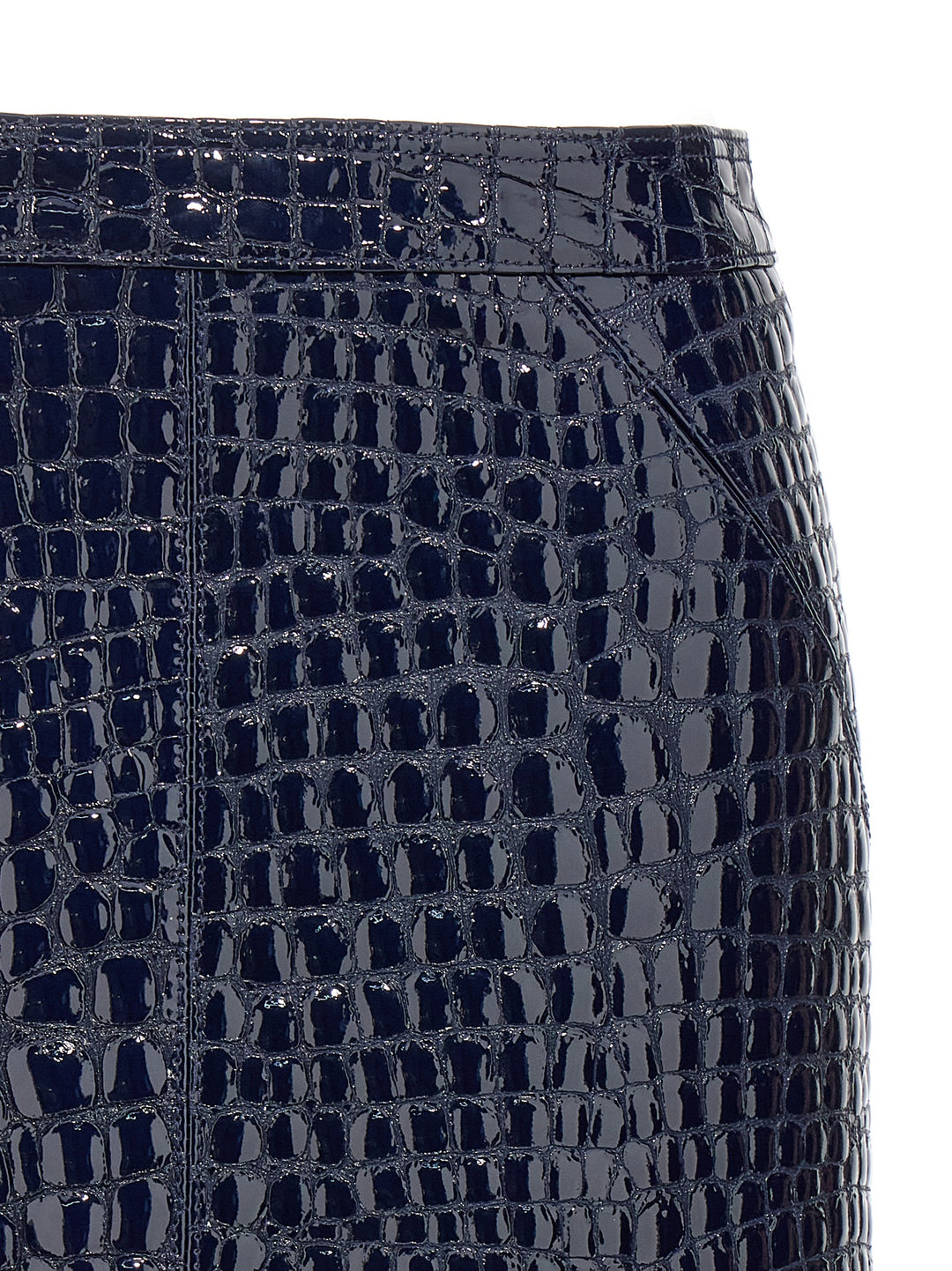 Tom Ford Croc Print Skirt Skirts - Blue | 35e2882ef1ae703bc8a0f623d609a46b3906f1c5