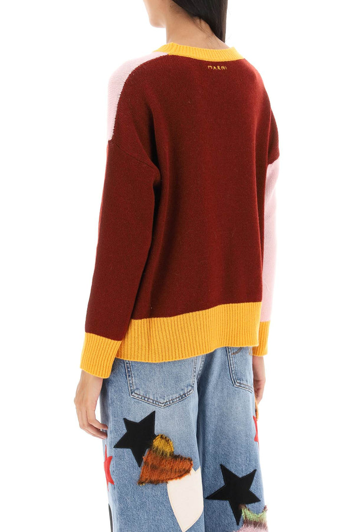 Colorblocked Cashmere Sweater - Marni - Women