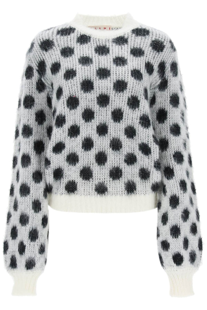 Polka Dot Mohair Sweater - Marni - Women