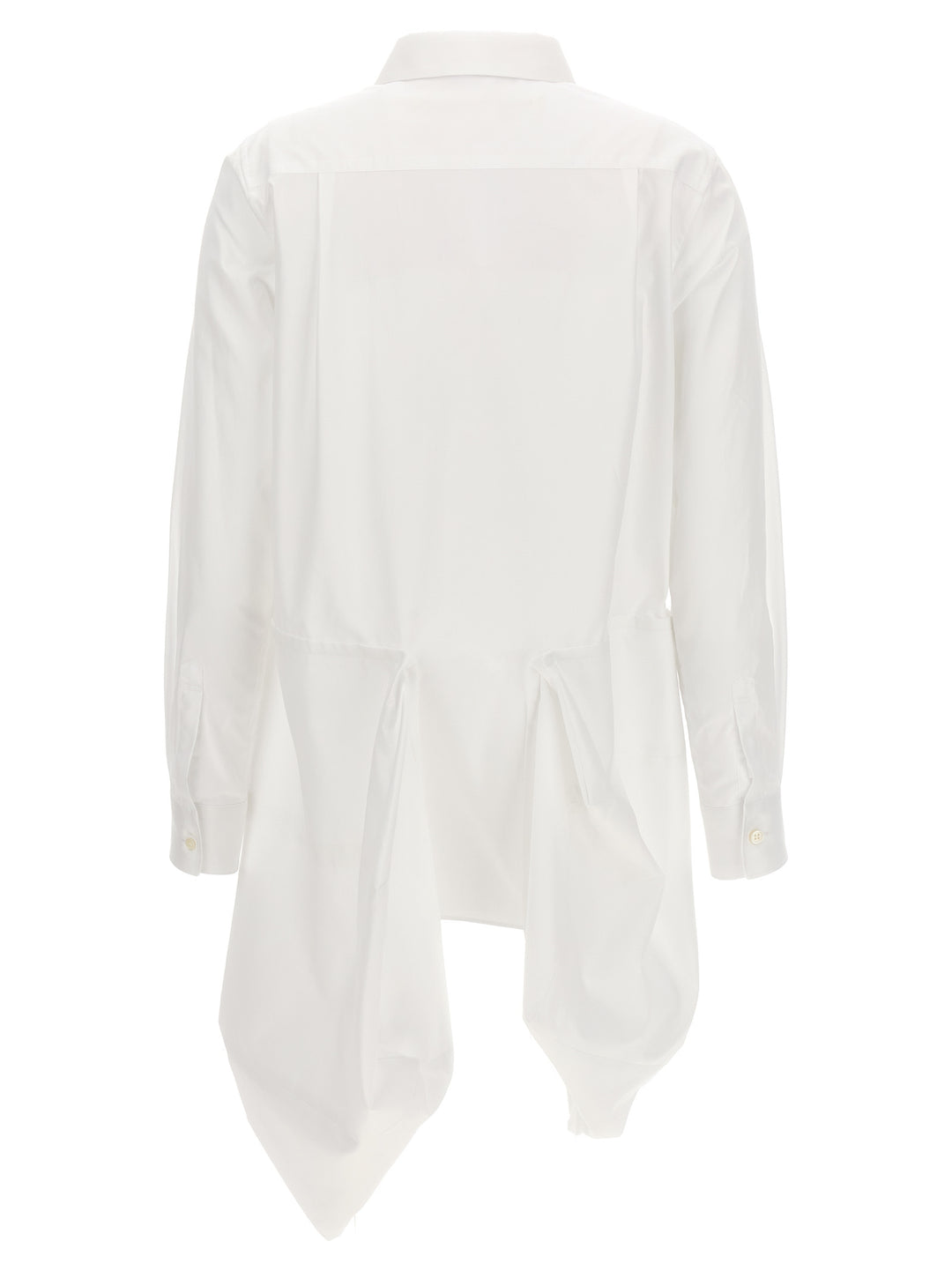 Asymmetrical Shirt Shirt, Blouse White