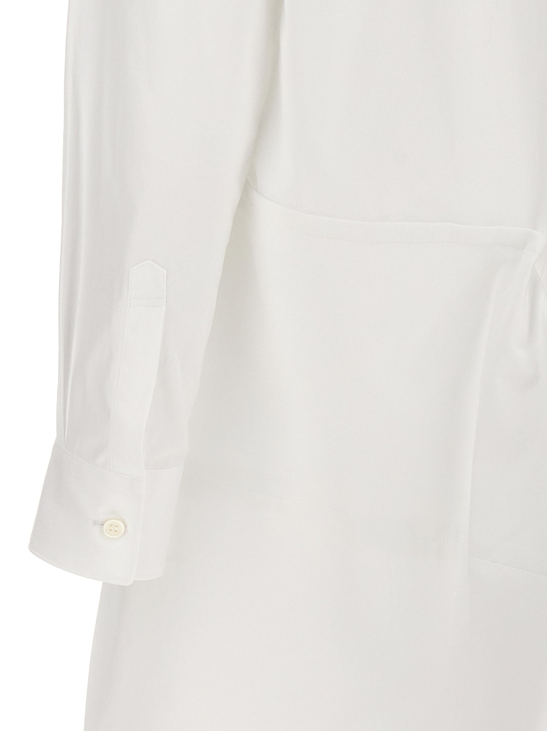 Asymmetrical Shirt Shirt, Blouse White