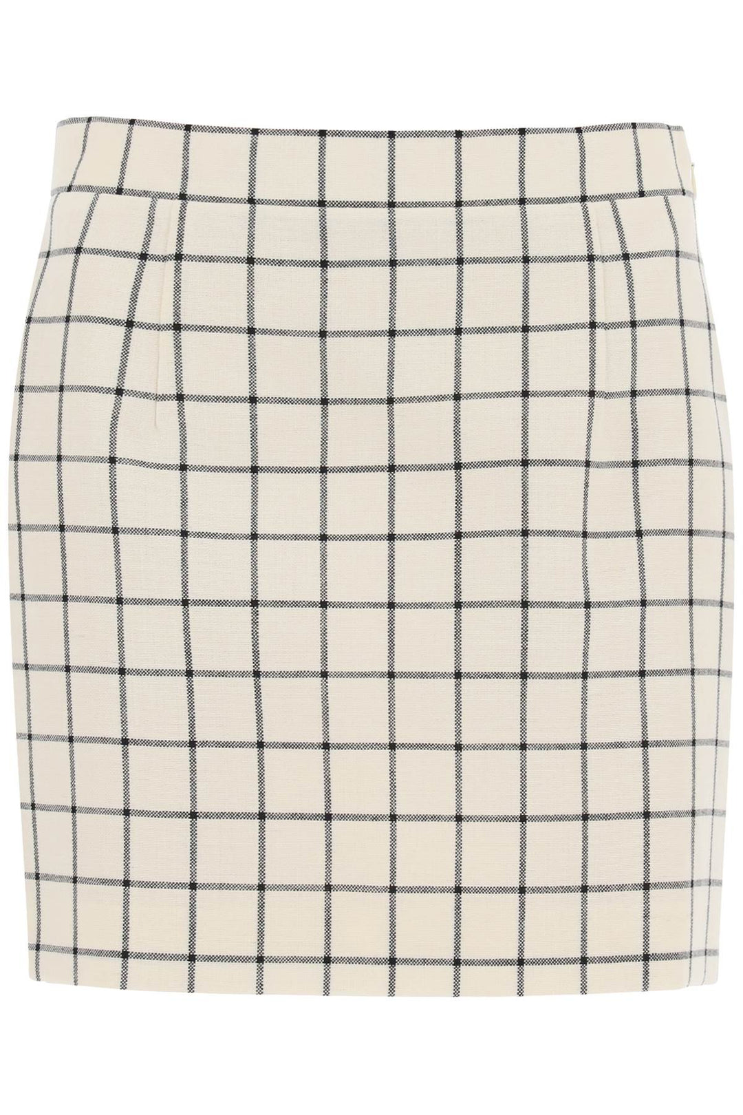 Check Wool Mini Skirt - Marni - Women