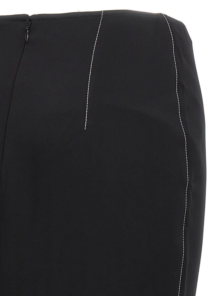 Sheath Skirt Skirts Black