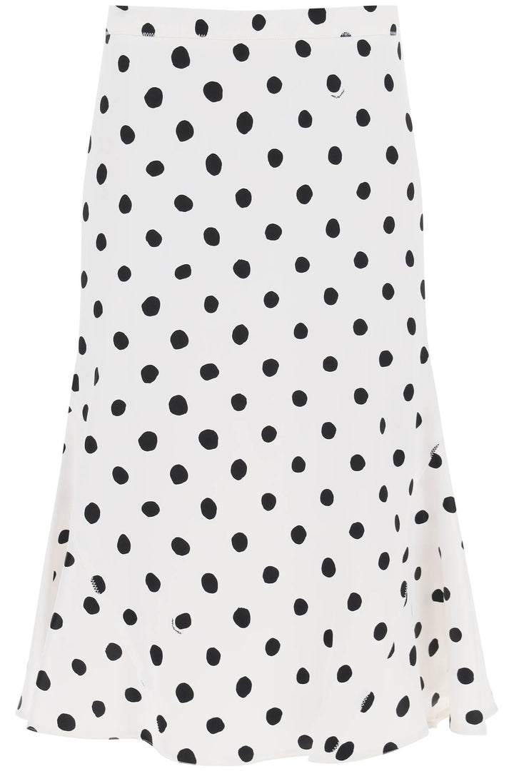 Polka Dot Flared Skirt - Marni - Women