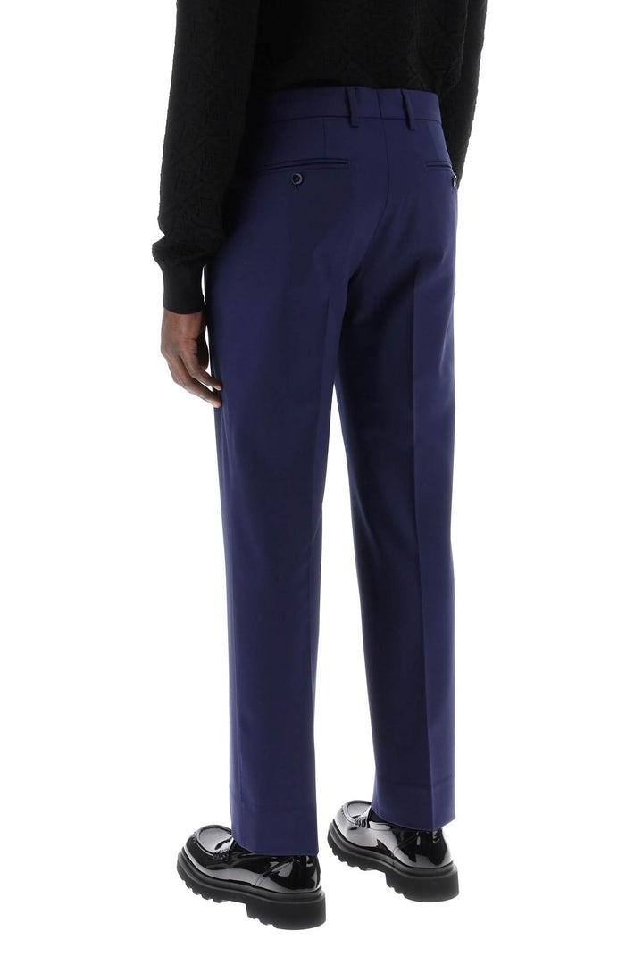 Pantaloni Sartoriali In Lana Stretch - Dolce & Gabbana - Men