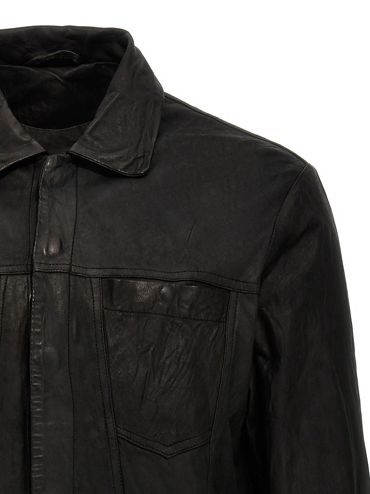 Trucker Casual Jackets, Parka Black