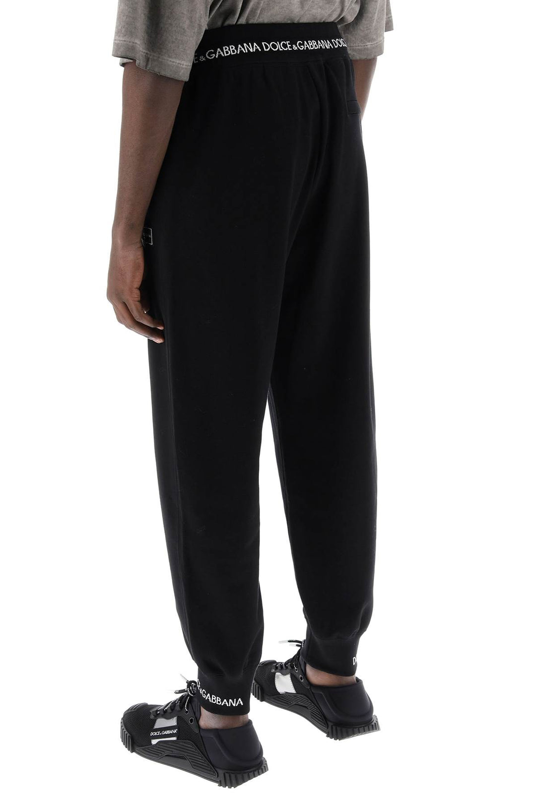 Logo Trim Sweatpants - Dolce & Gabbana - Men