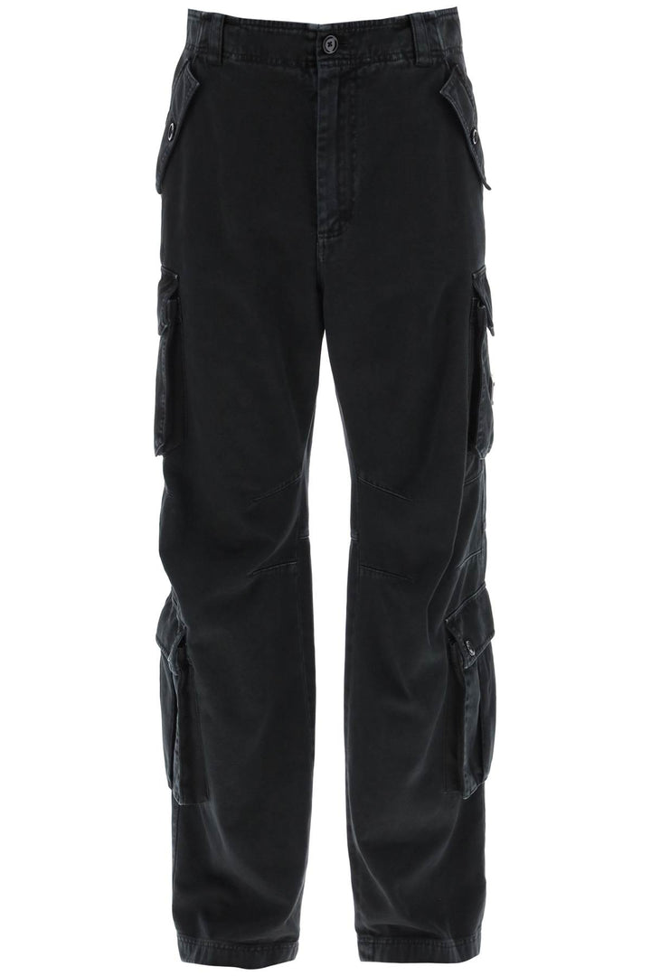 Wide Leg Cargo Pants - Dolce & Gabbana - Men