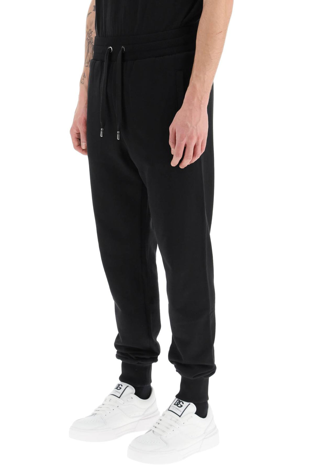 Jogger Pants With Rear Logo Print - Dolce & Gabbana - Men