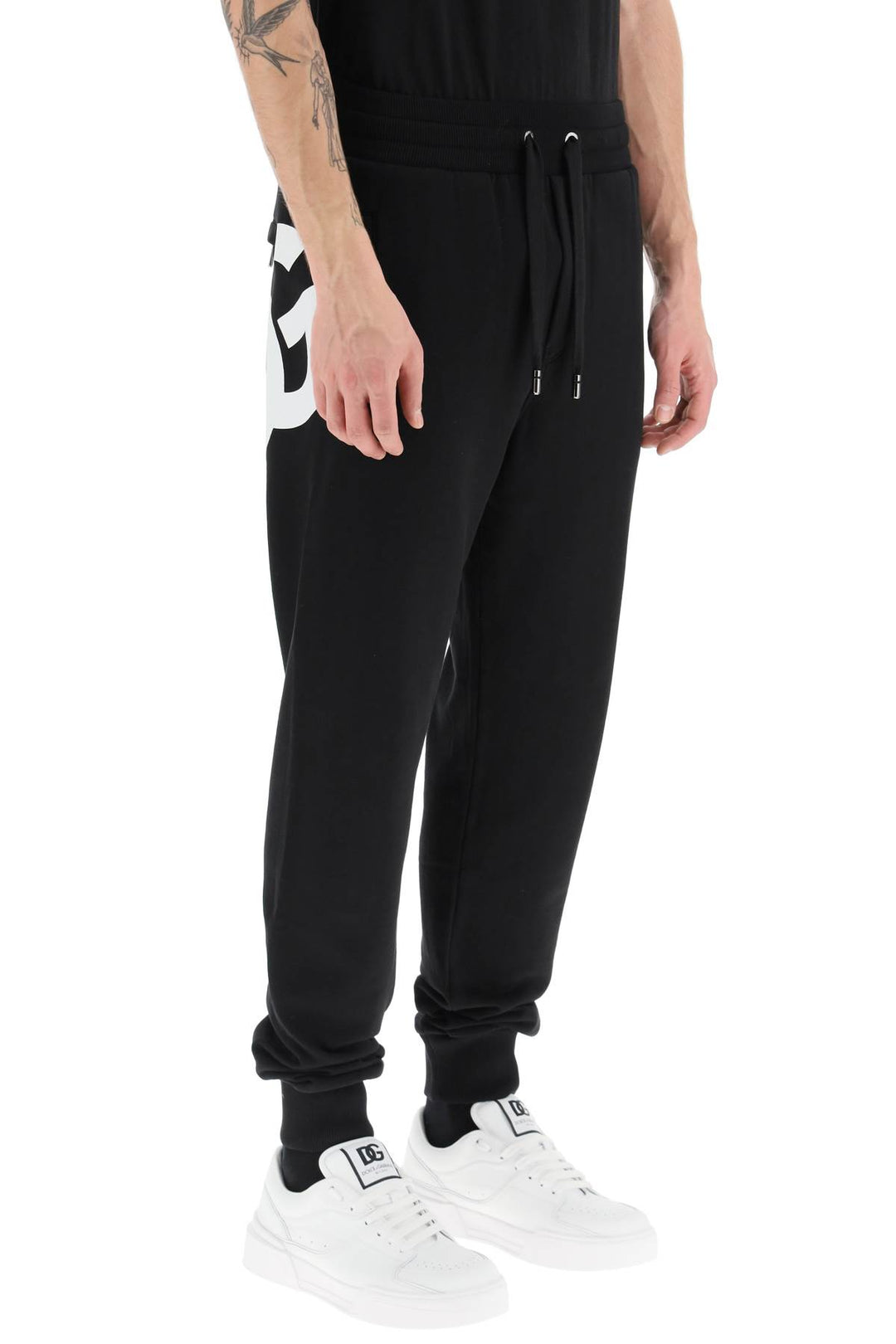 Jogger Pants With Rear Logo Print - Dolce & Gabbana - Men