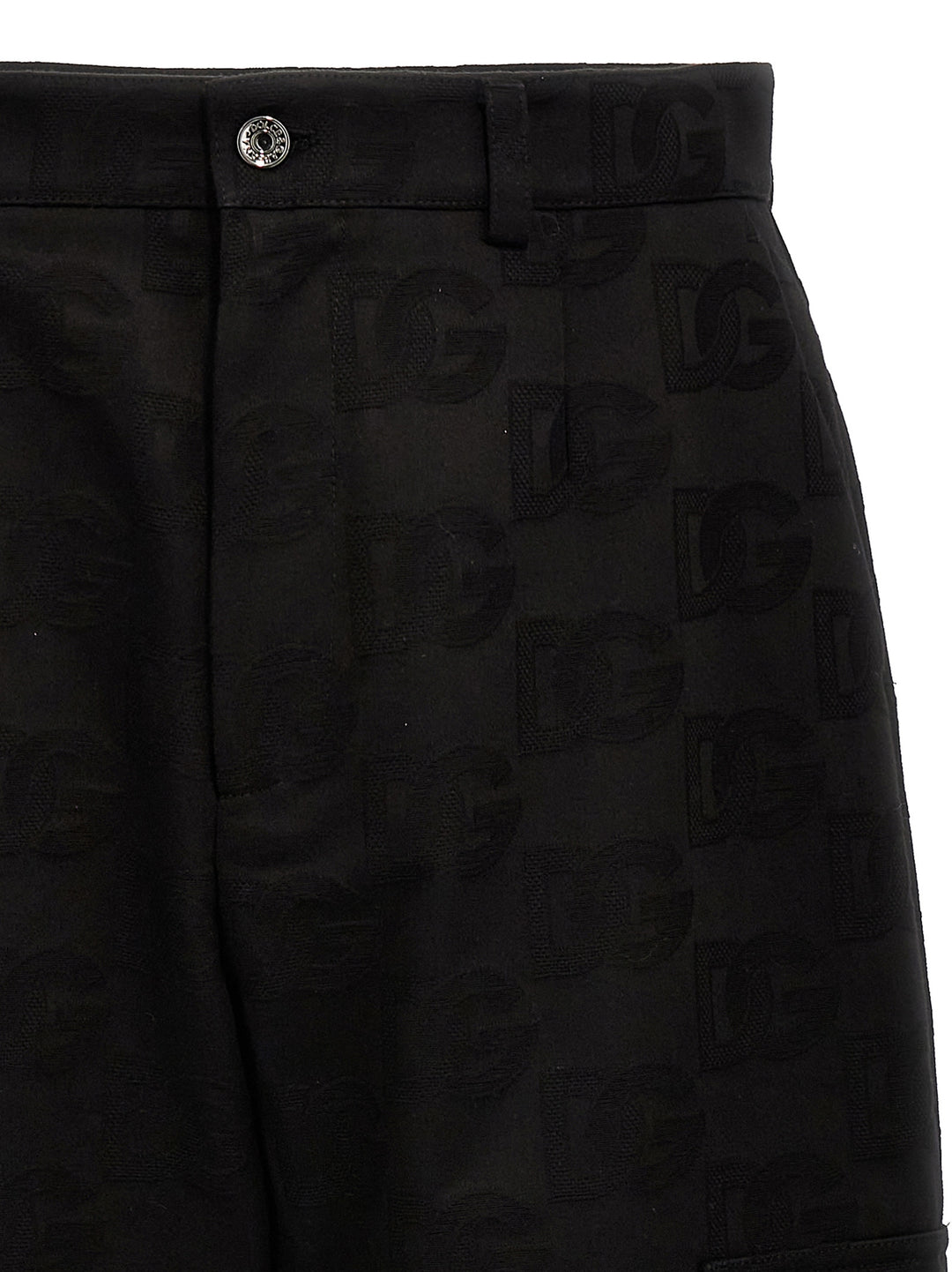 Dg Jaquard Pants Black