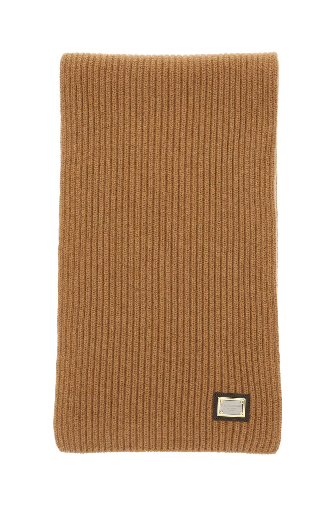 Ribbed Cashmere Scarf - Dolce & Gabbana - Men