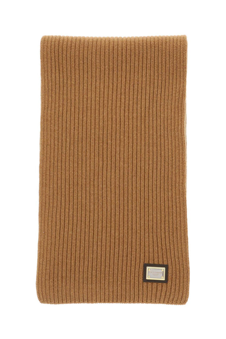 Ribbed Cashmere Scarf - Dolce & Gabbana - Men