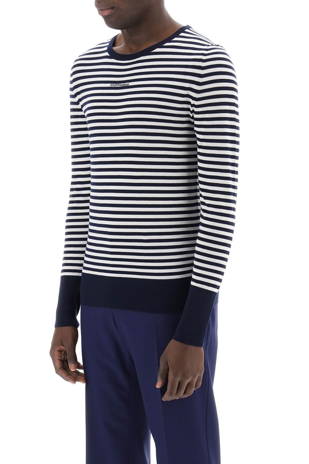 Pullover Leggero In Lana Vergine - Dolce & Gabbana - Men