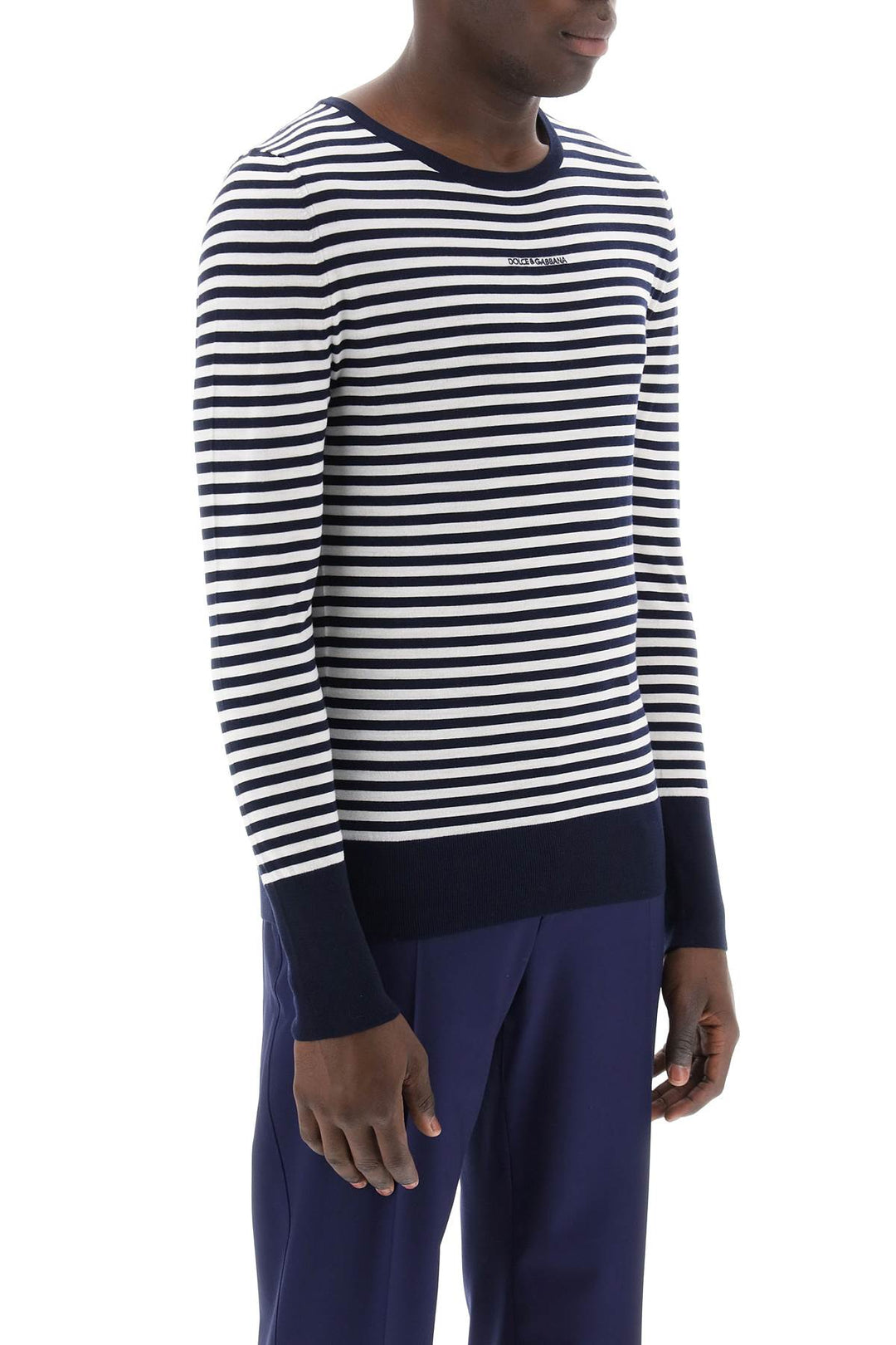 Pullover Leggero In Lana Vergine - Dolce & Gabbana - Men