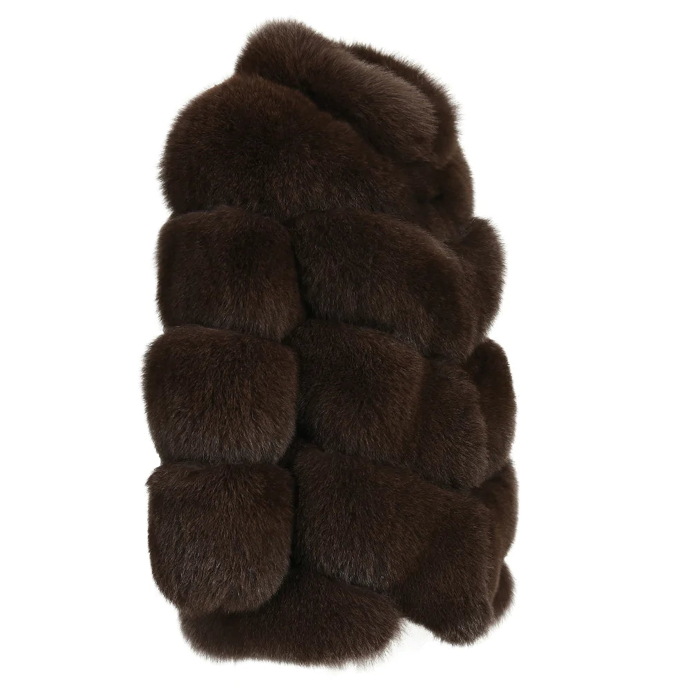 Brown Fox Fur Seattle Jacket