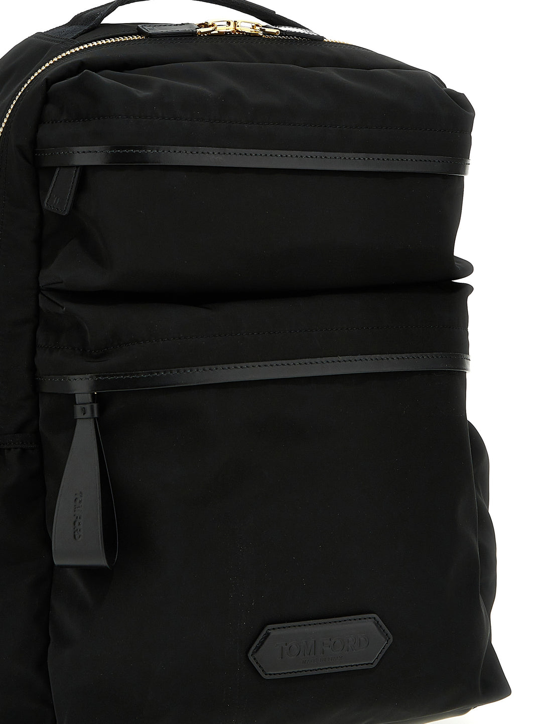 Logo Nylon Backpack Backpacks Black