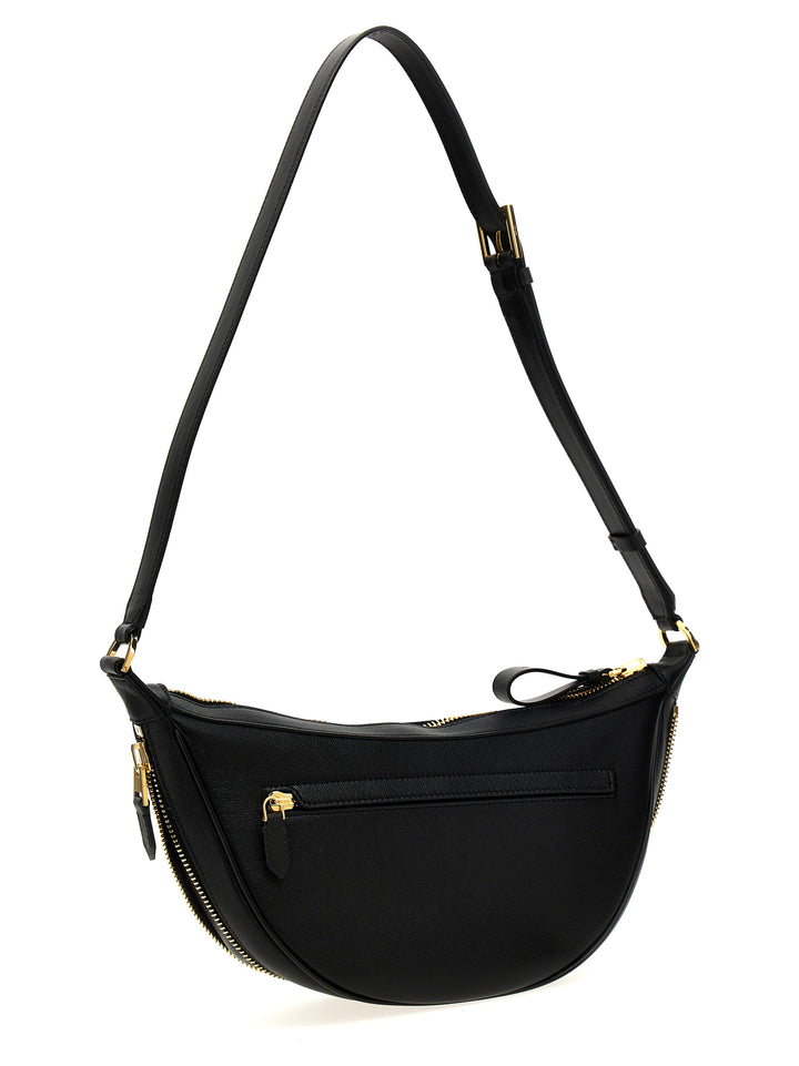 Crescent Crossbody Bags Black