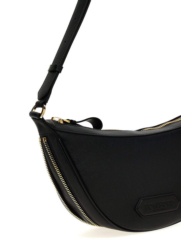 Crescent Crossbody Bags Black