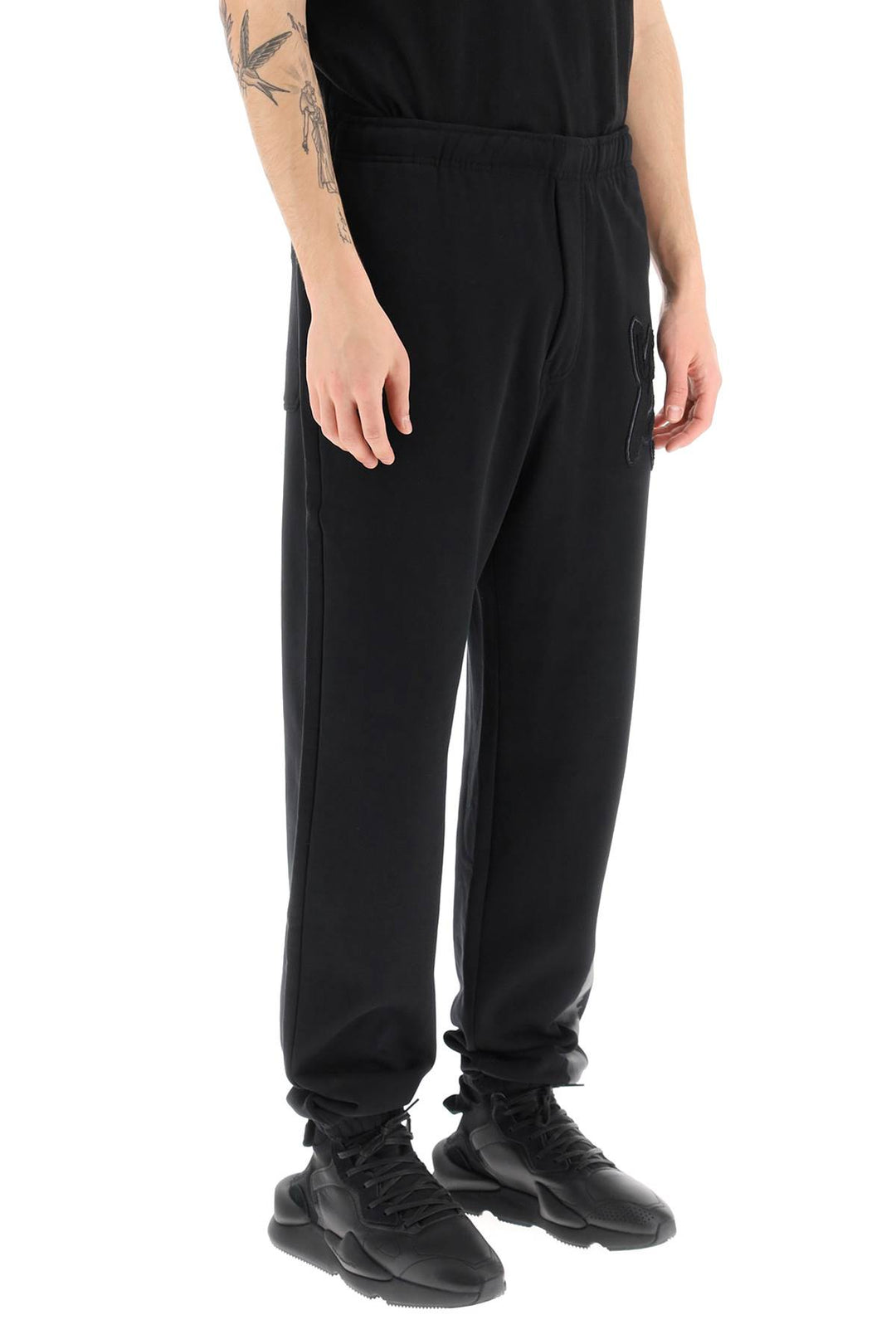 Jogger Pants With Coated Detail - Y-3 - Men