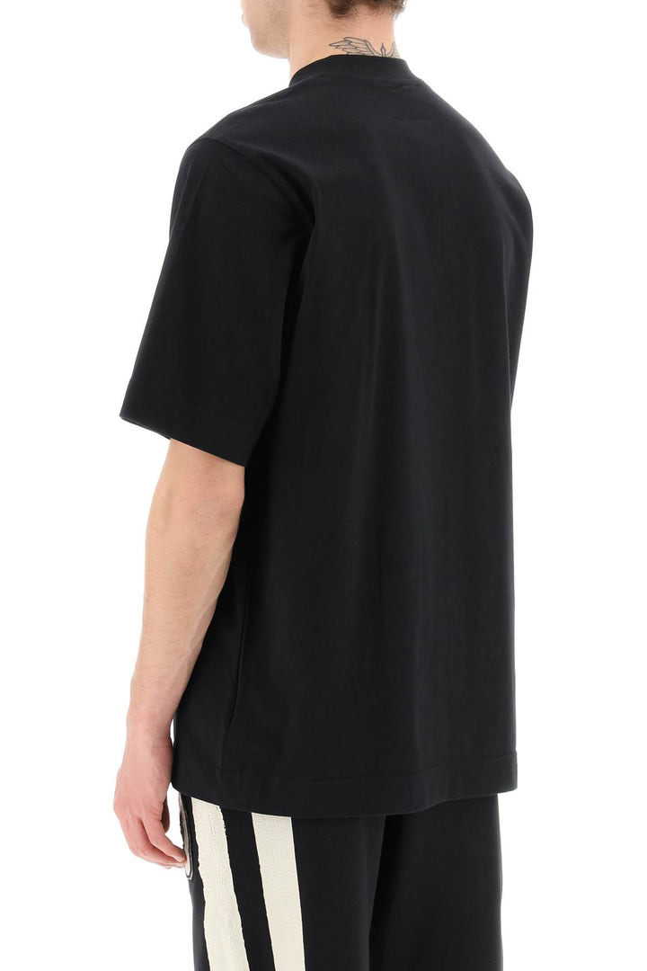 Logo T Shirt With Half Zip - Y-3 - Men