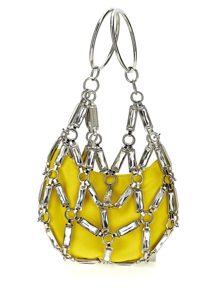 Cage Hand Bags Yellow