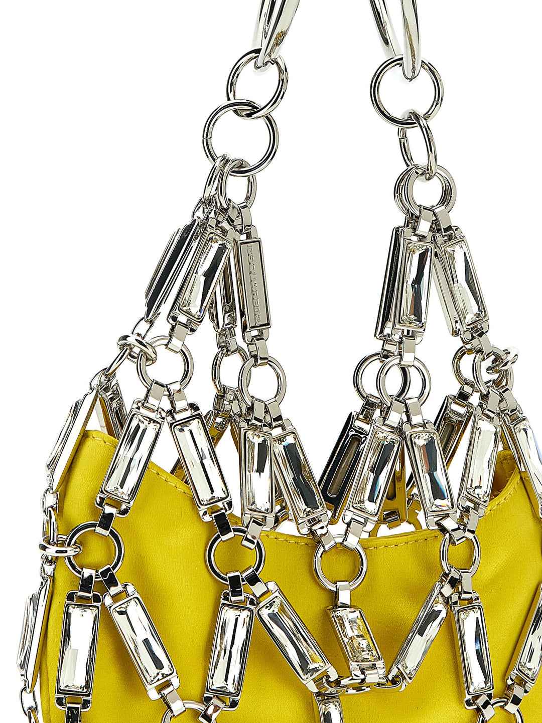 Cage Hand Bags Yellow