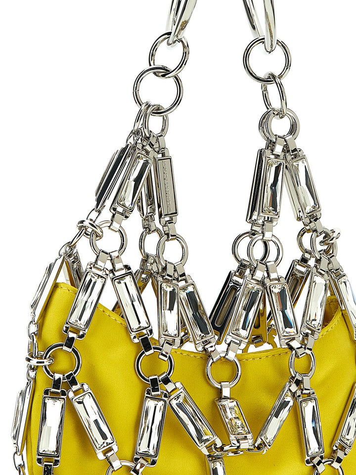 Cage Hand Bags Yellow