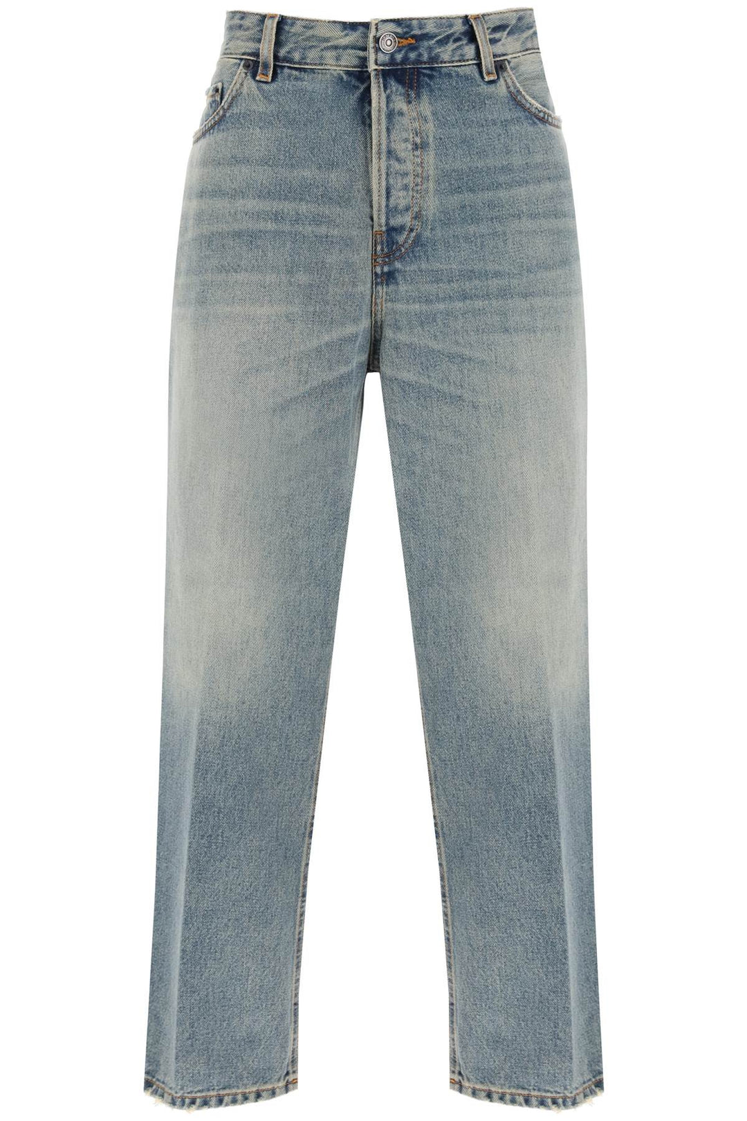 'Betty' Cropped Jeans With Straight Leg - Haikure - Women