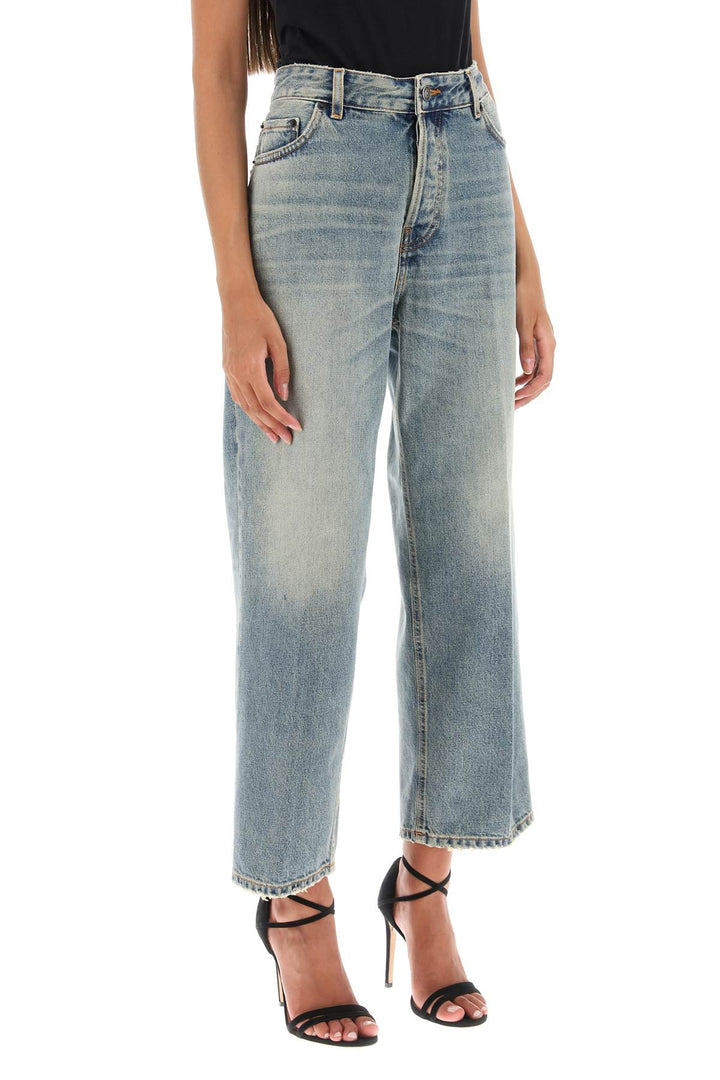 'Betty' Cropped Jeans With Straight Leg - Haikure - Women