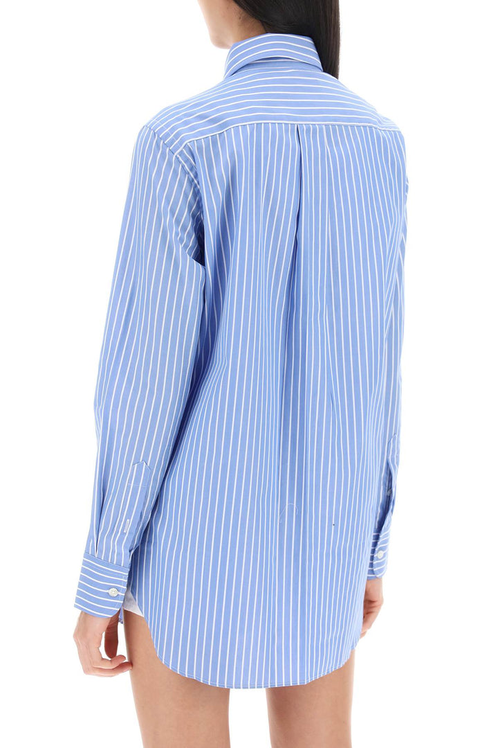 Striped Poplin Shirt - Homme Girls - Women