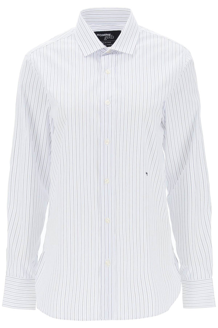 Striped Poplin Shirt - Homme Girls - Women