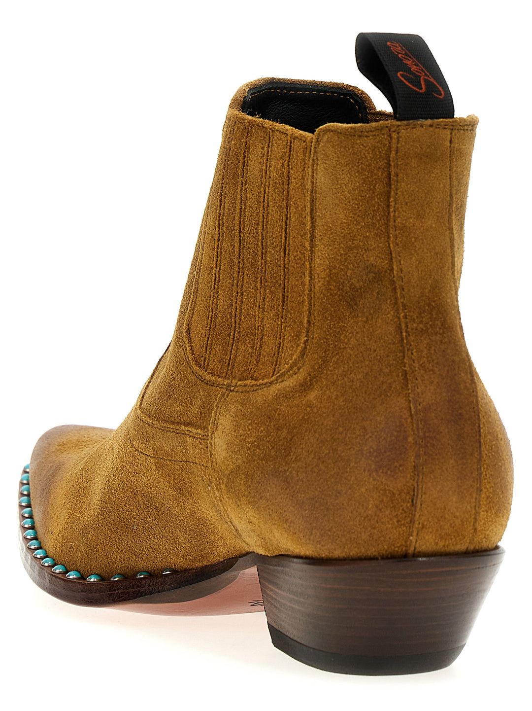 Hidalgo Mini Boots, Ankle Boots Beige