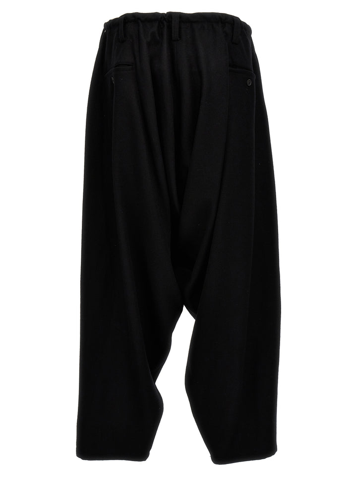 Low Crotch Pants Black