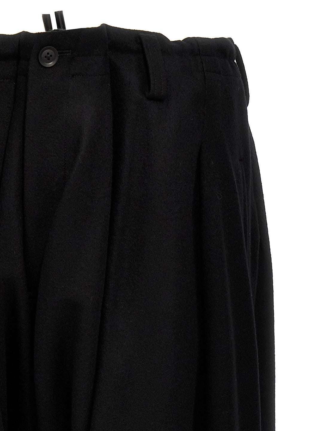 Low Crotch Pants Black