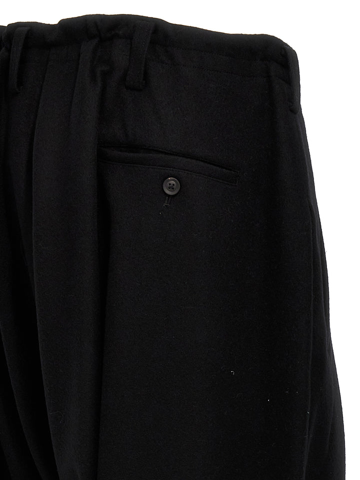 Low Crotch Pants Black