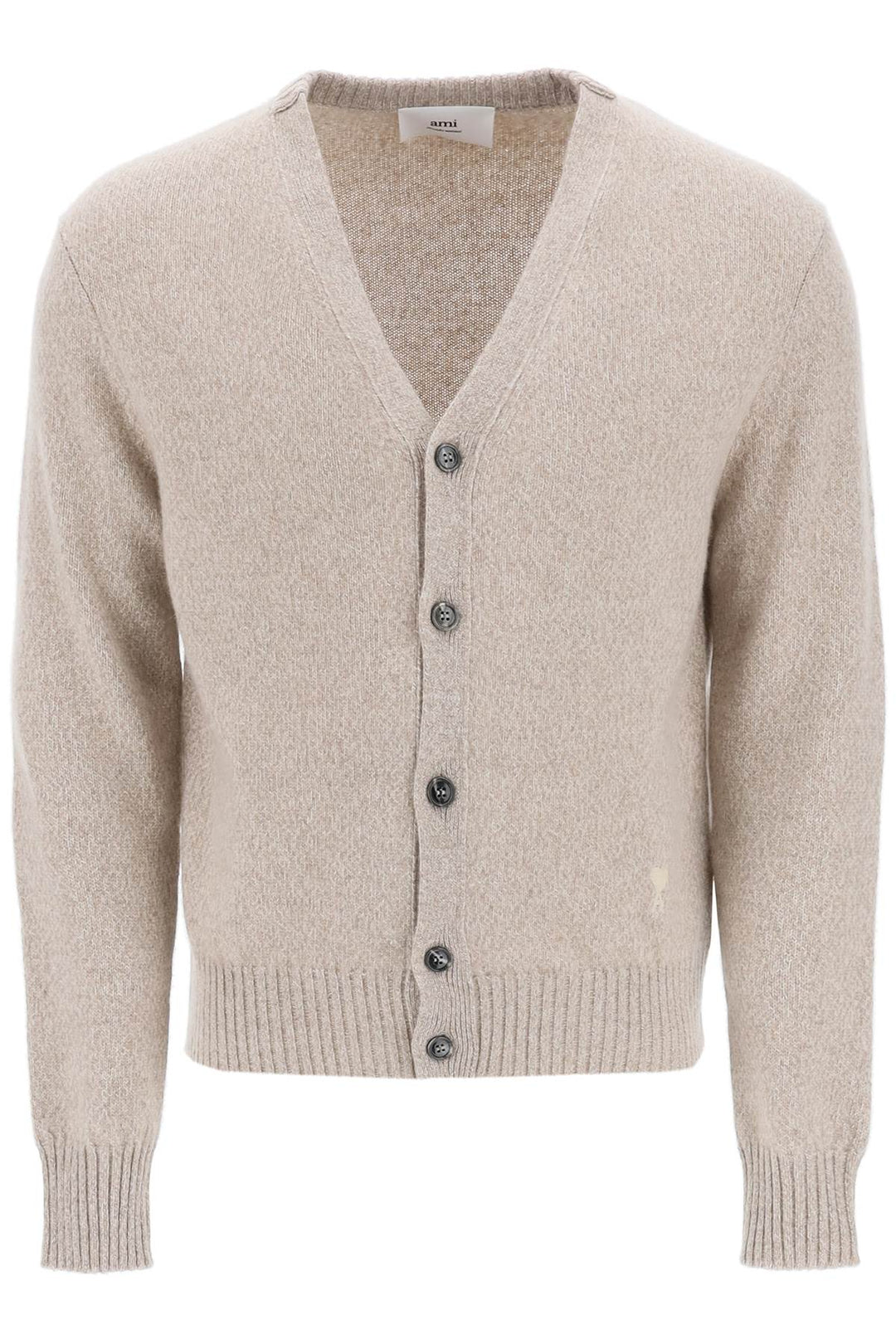 Melange Cashmere Cardigan - Ami Paris - Men