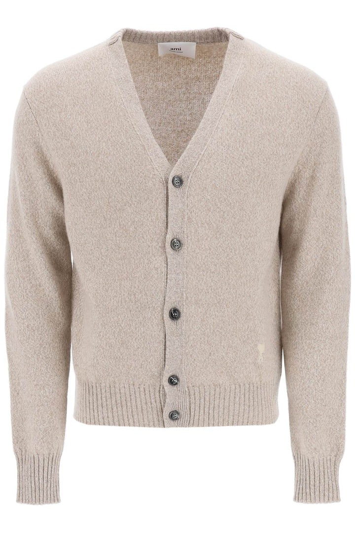 Melange Cashmere Cardigan - Ami Paris - Men