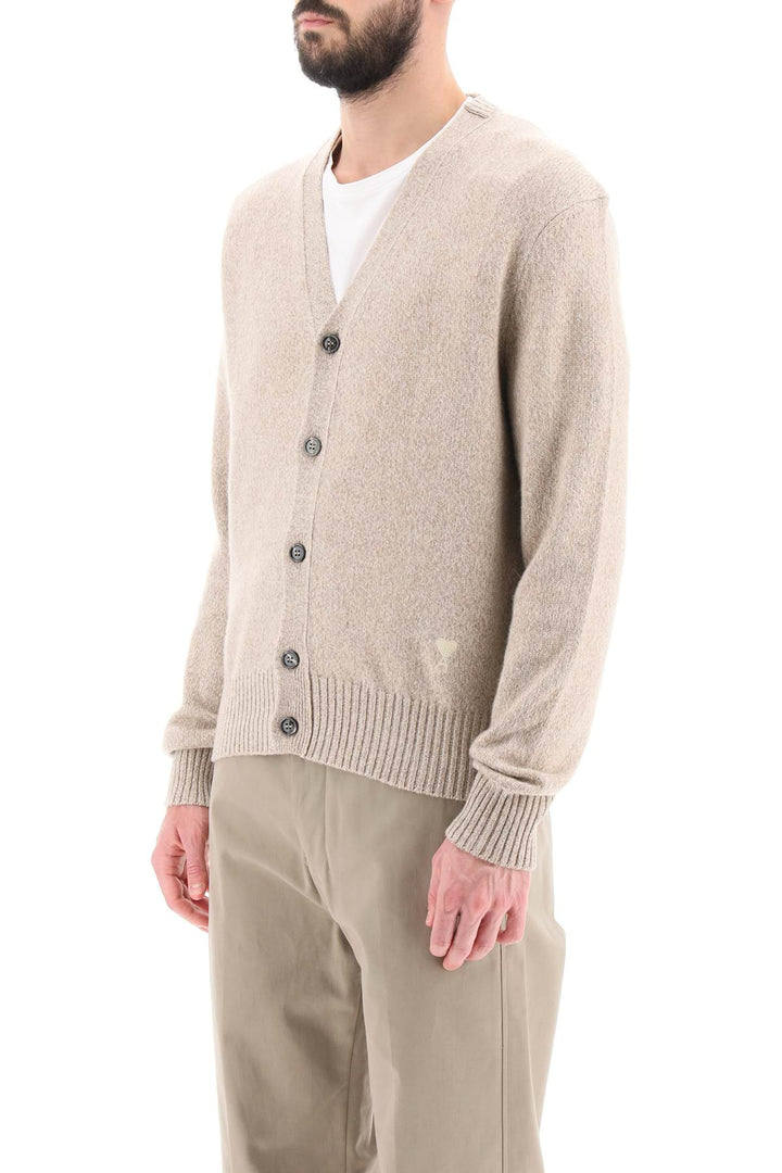 Melange Cashmere Cardigan - Ami Paris - Men