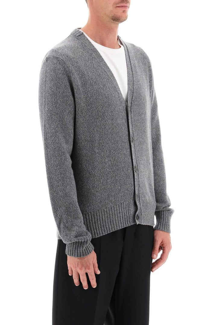 Melange Cashmere Cardigan - Ami Paris - Men