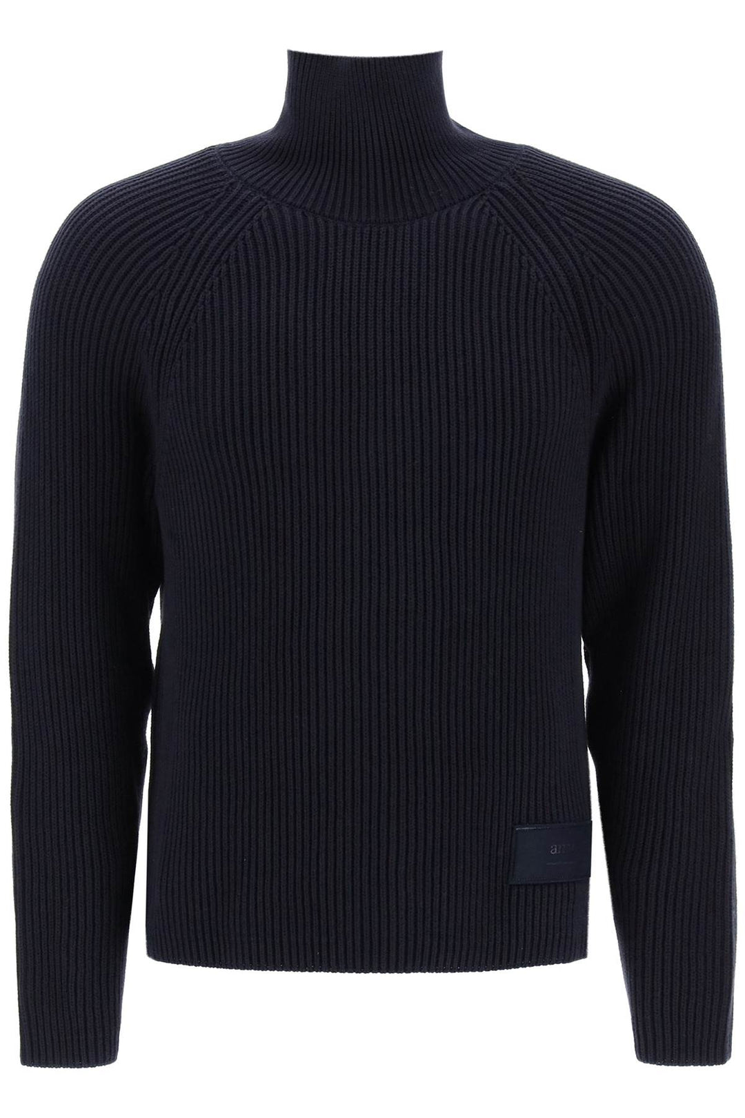 English Rib Funnel Neck Sweater - Ami Paris - Men