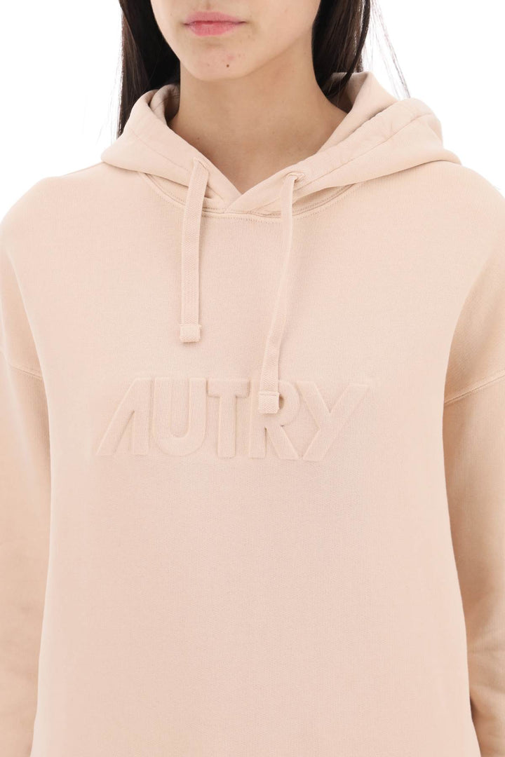 Embossed Logo Hoodie - Autry - Women