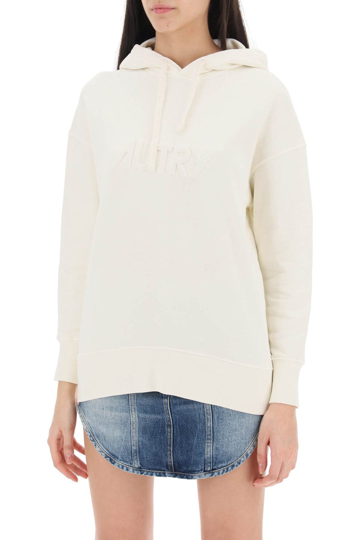 Embossed Logo Hoodie - Autry - Women