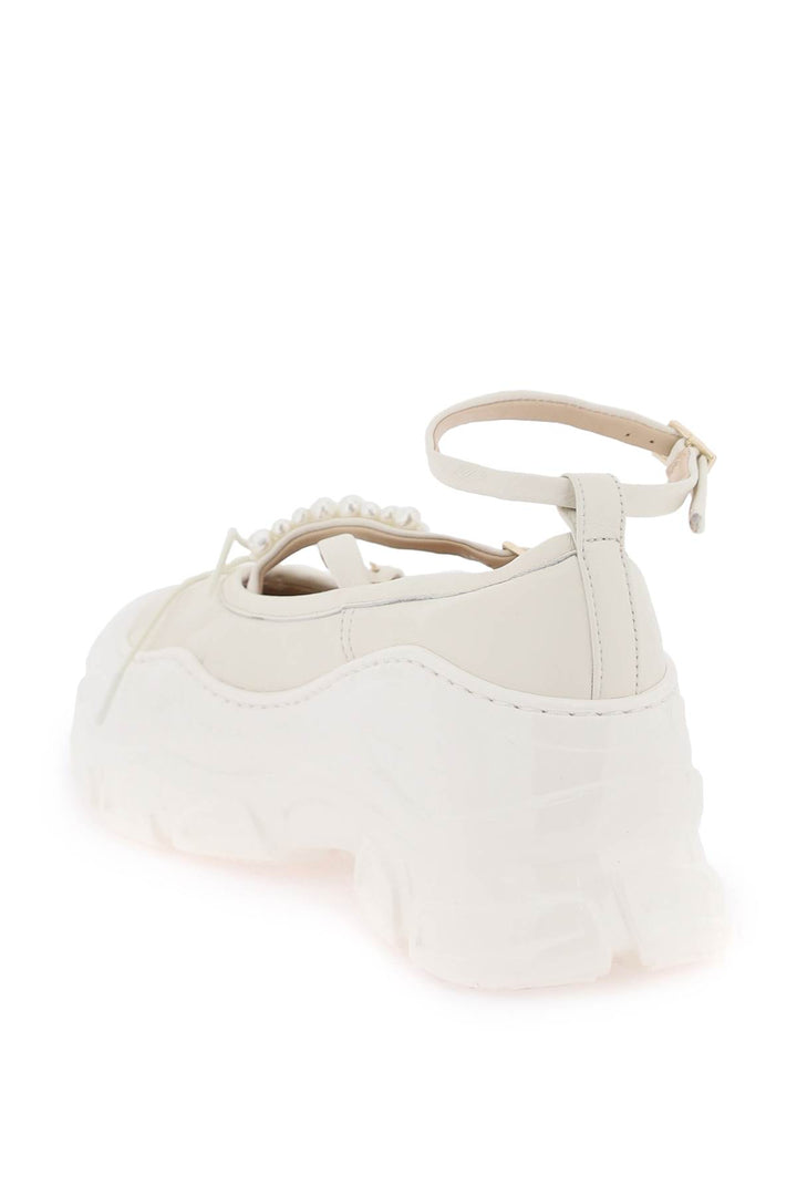 Leather Trek Ballet Flats - Simone Rocha - Women