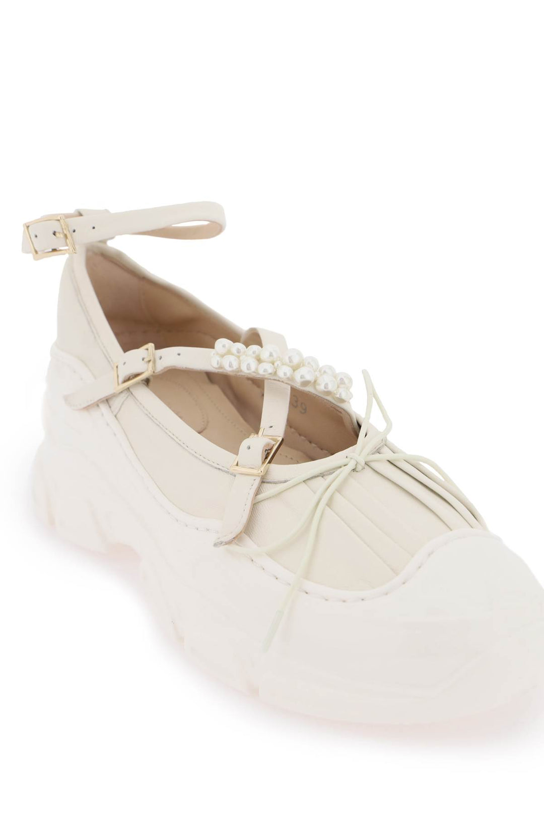 Leather Trek Ballet Flats - Simone Rocha - Women