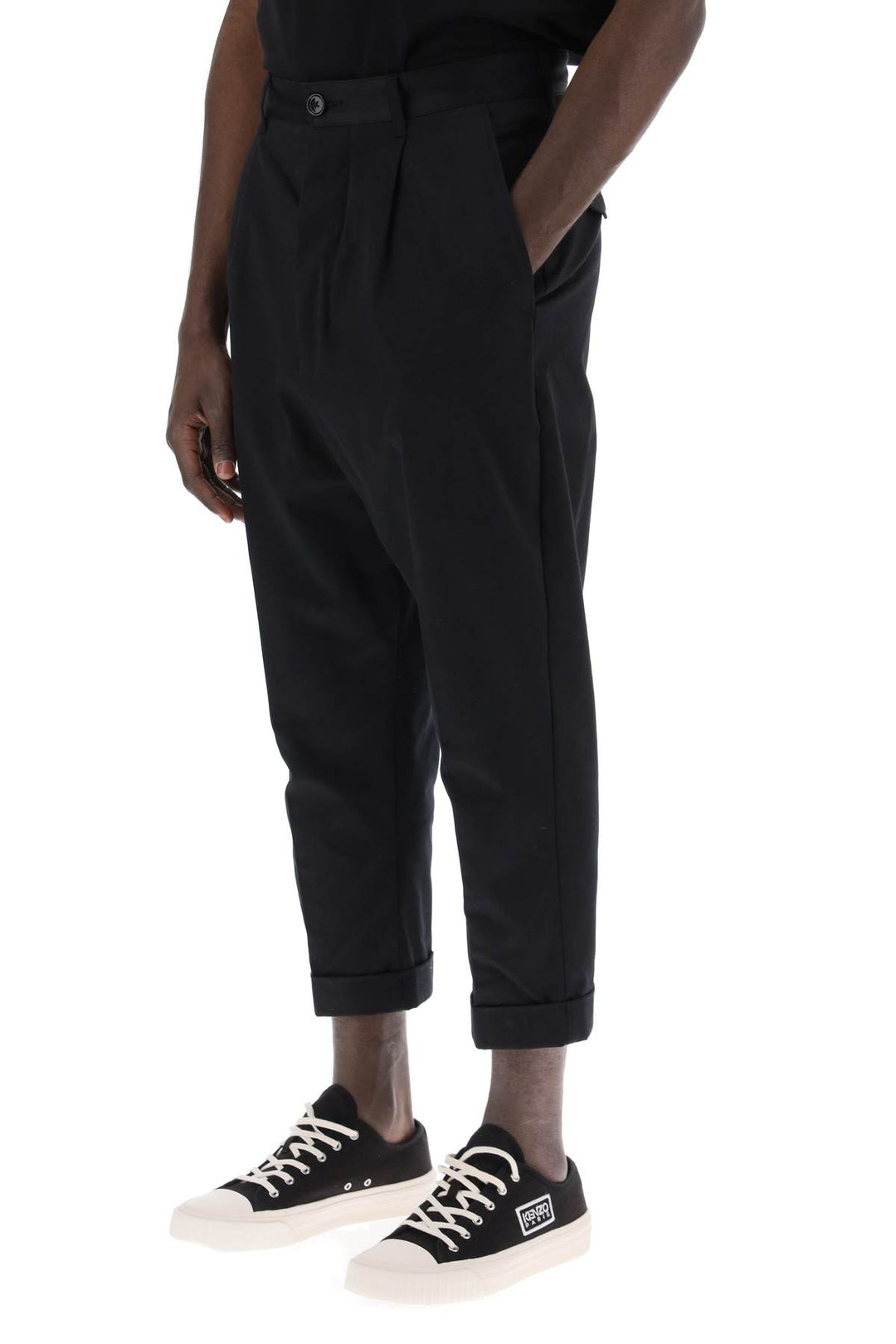 Pantaloni Carrot In Cotone - Ami Paris - Men