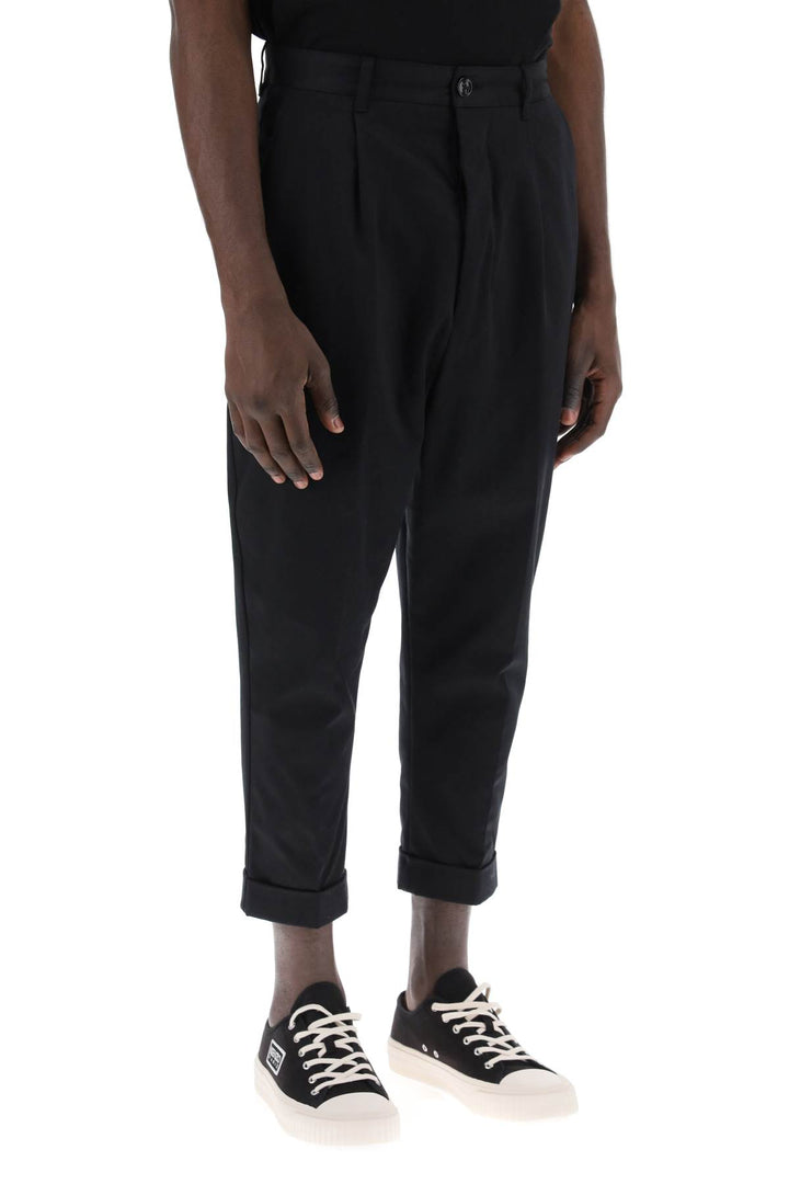 Pantaloni Carrot In Cotone - Ami Paris - Men